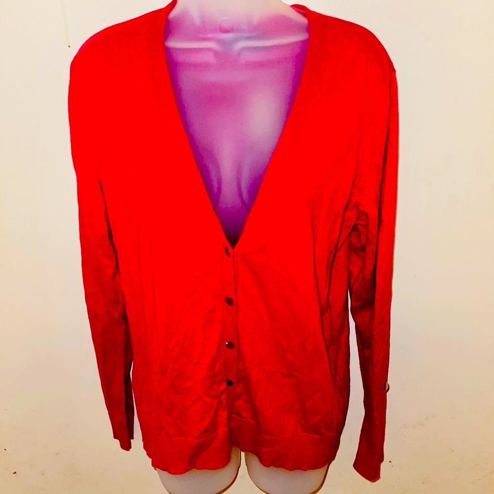 New York & Co 7th Avenue  PinkSweater Size L NWT